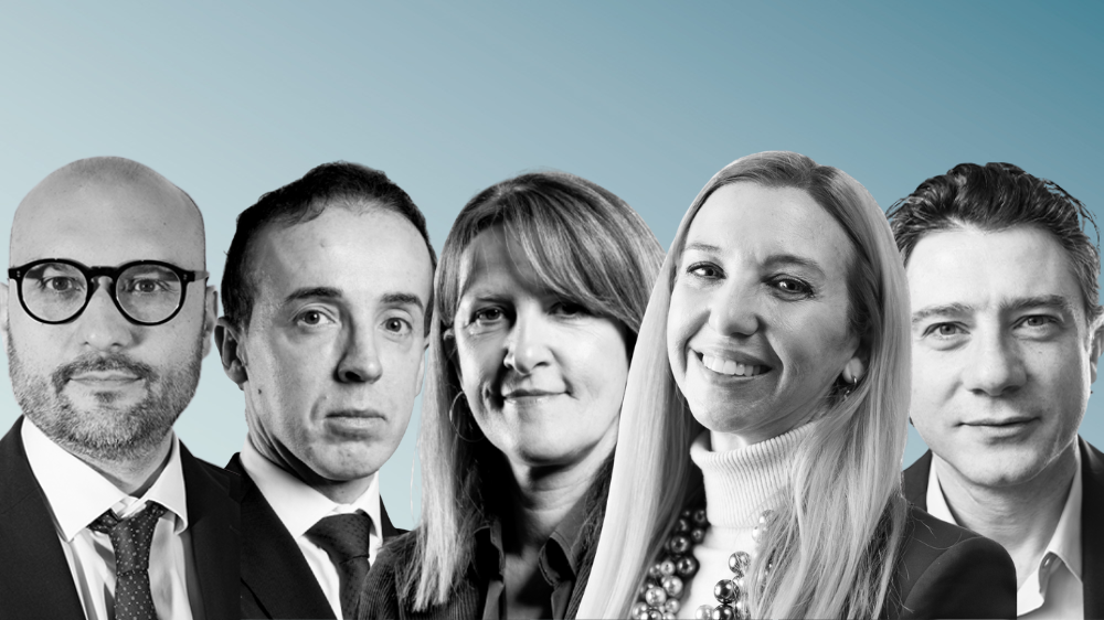 Raffaele Correnti, Gianfranco Dolci, Liana Falcon, Marco Favaro e Federica Getilli