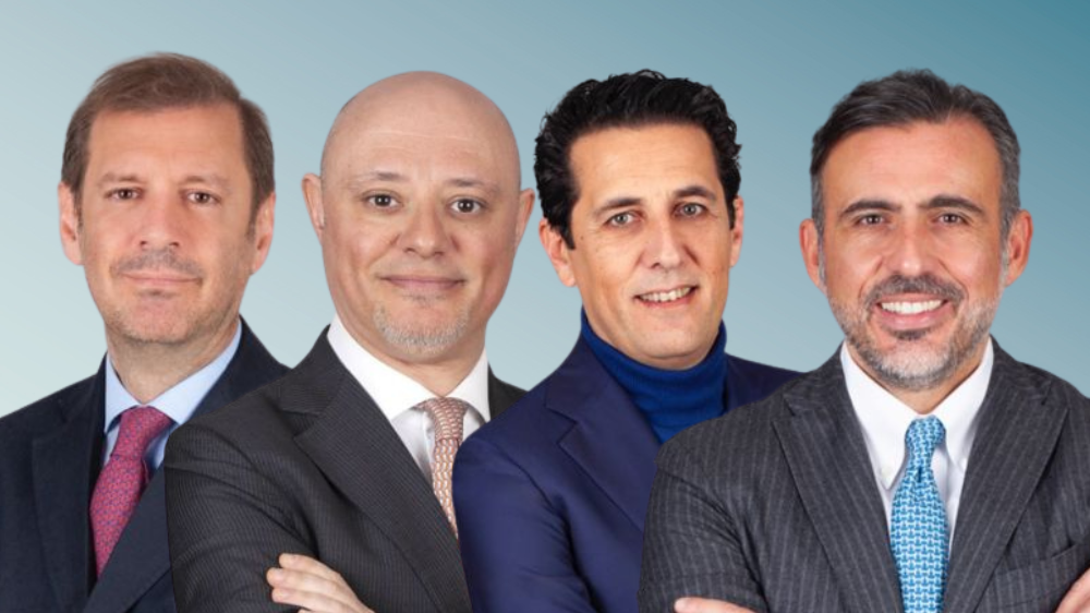 Alessandro Corno, Francesco Di Bari, Mario Scofferi e Paolo Marra