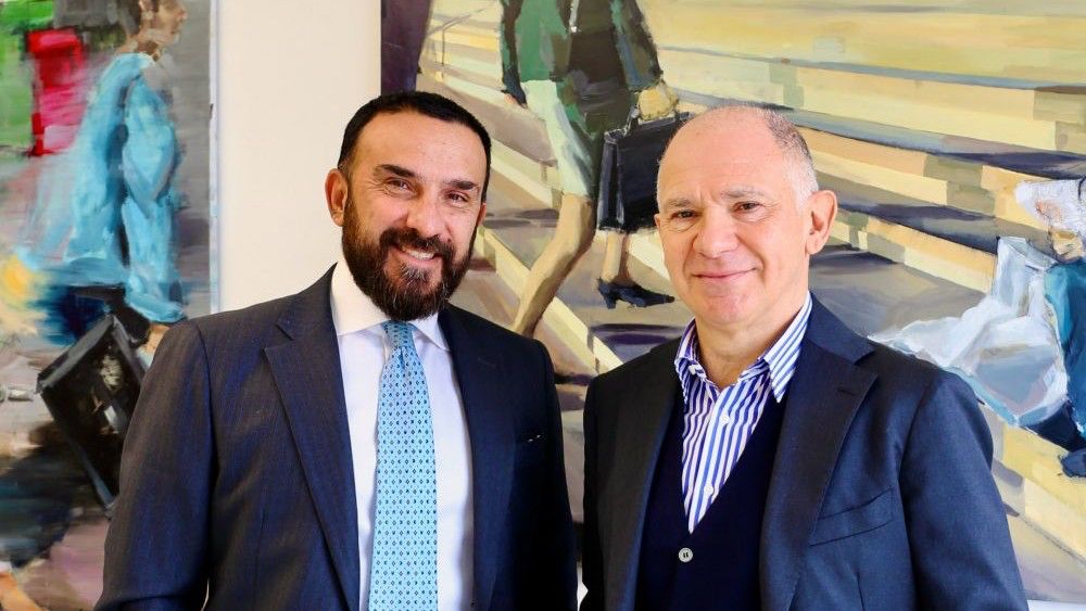 Marco Pesenti e Christian Faggella